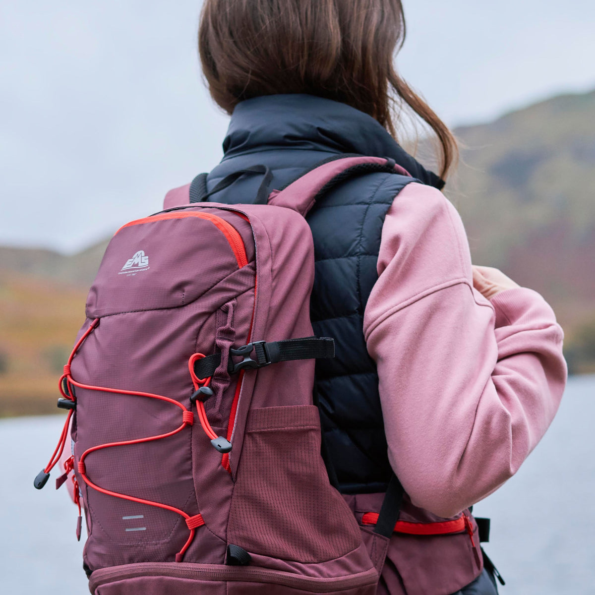 best 20 liter hiking backpack EMS Pace 20L SASAME 100pcs Size 4-8 and weight distribution boat flag Size:KAG6101LXS-B