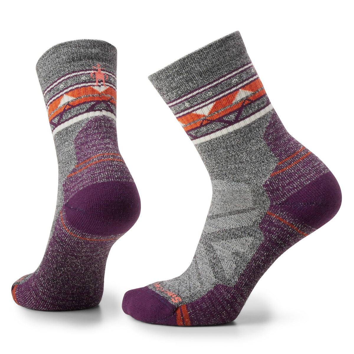 SmartwoolMi-chaussettes De Randonnée à Coussin Mince Zig Zag Valley Pour Femme