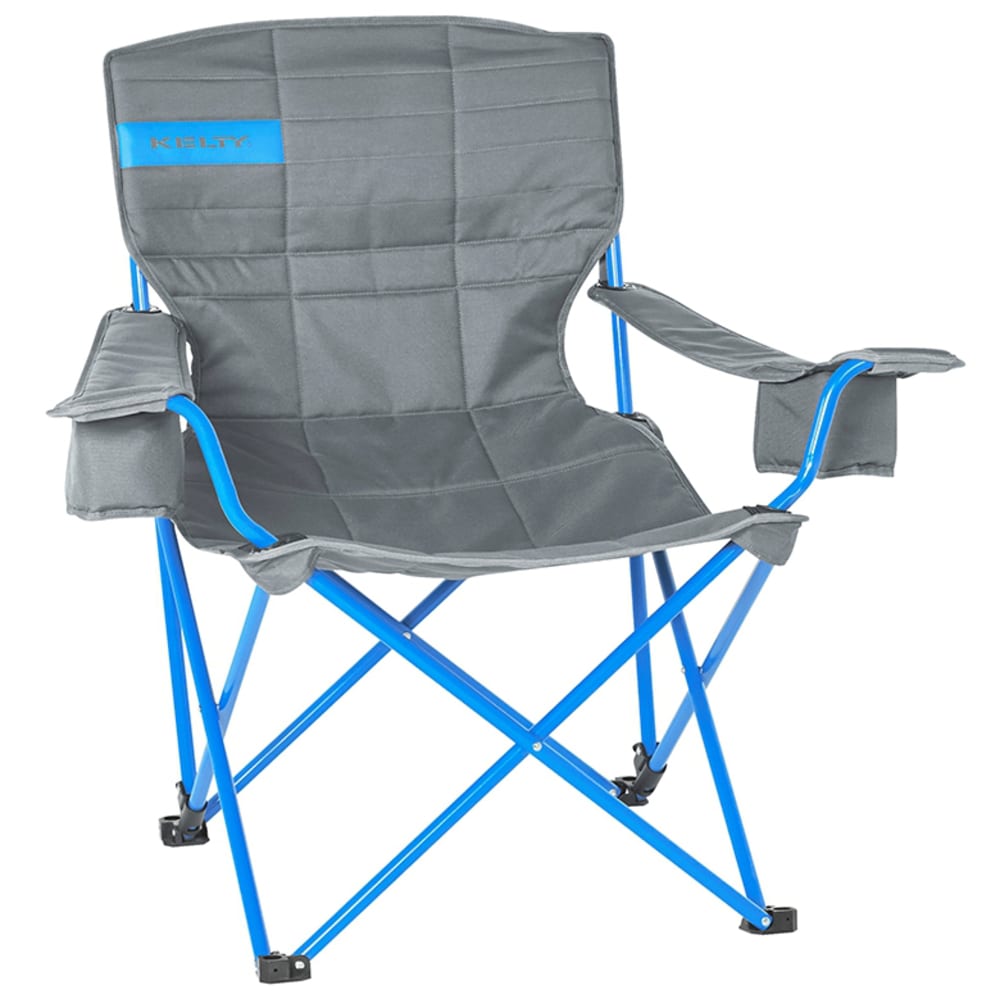 KELTY Deluxe Lounge Chair - SMOKE/PARADISE BLUE