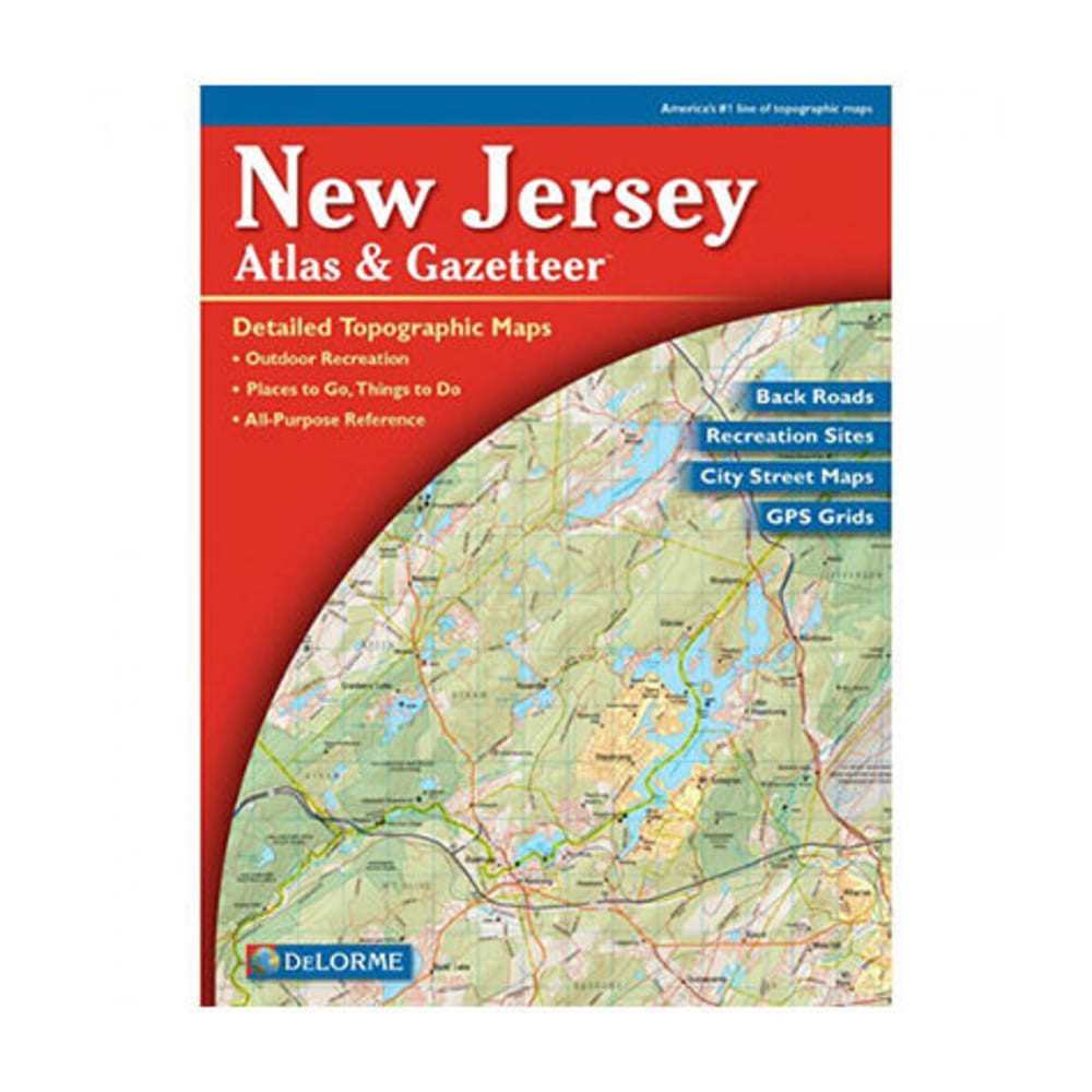 DELORME New Jersey Atlas and Gazetteer