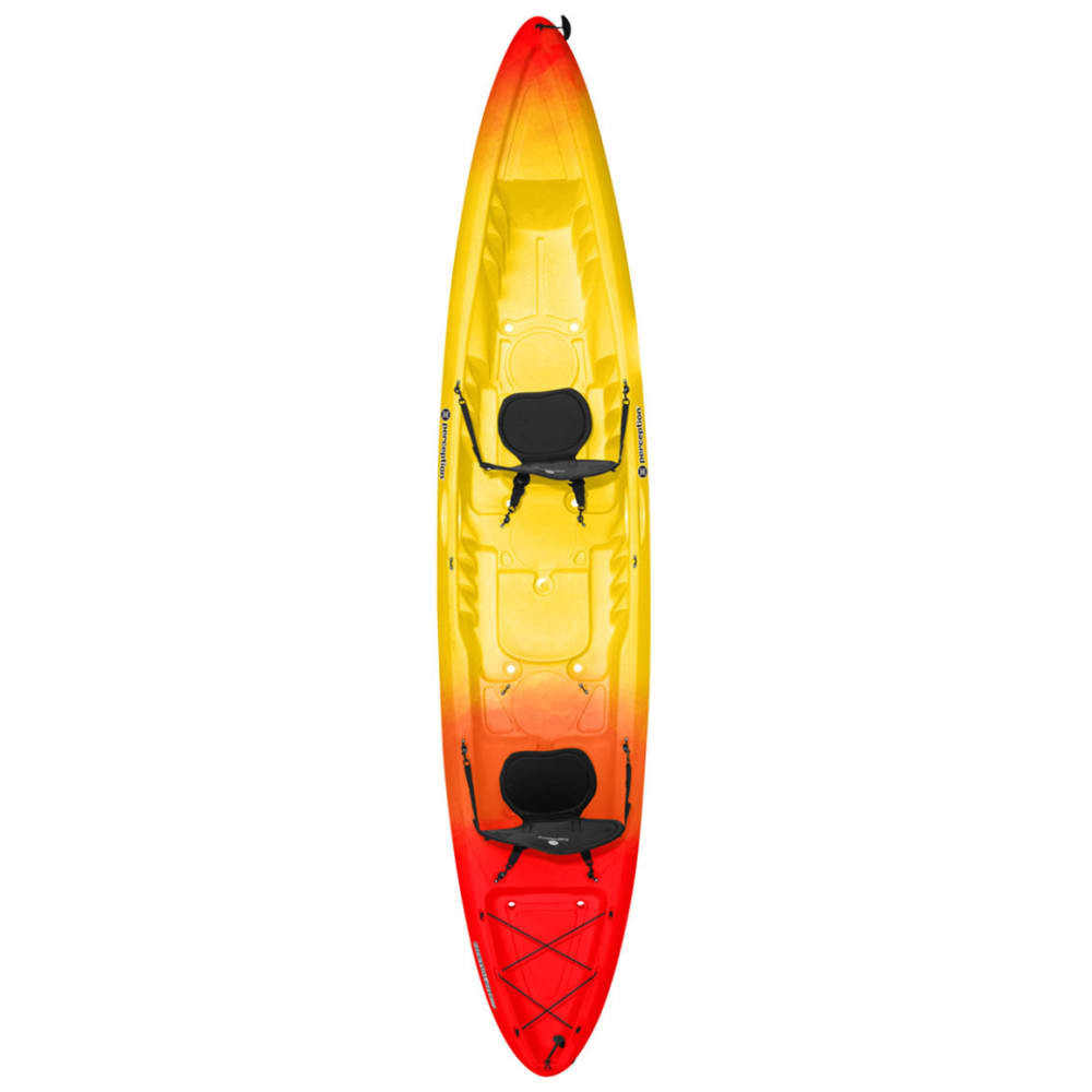 Color:SUNSET:PERCEPTION Rambler 13.5 Tandem Kayak