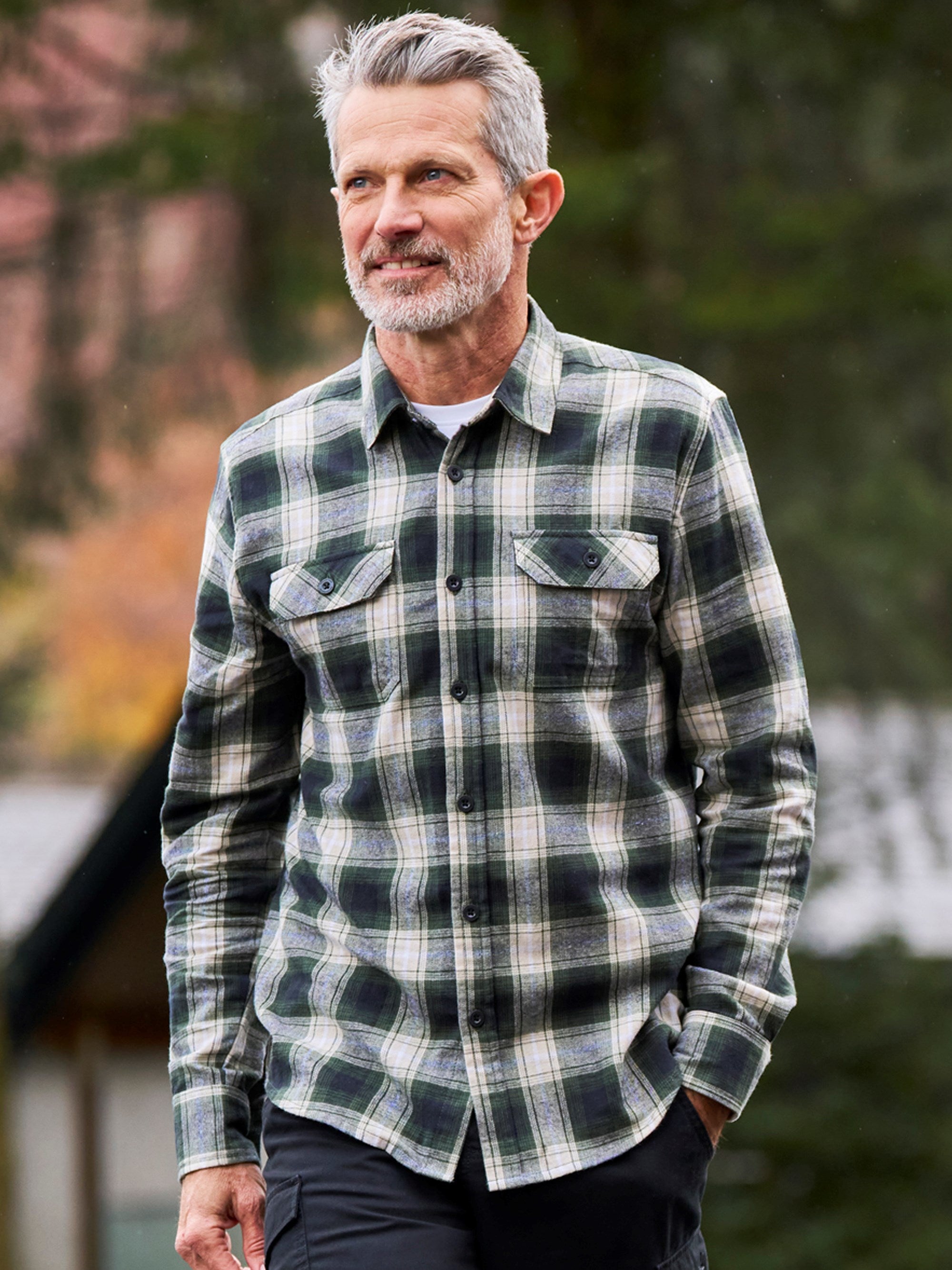 Mountain Warehouse Trace Mens Flannel Long Sleeve Shirt – EMS