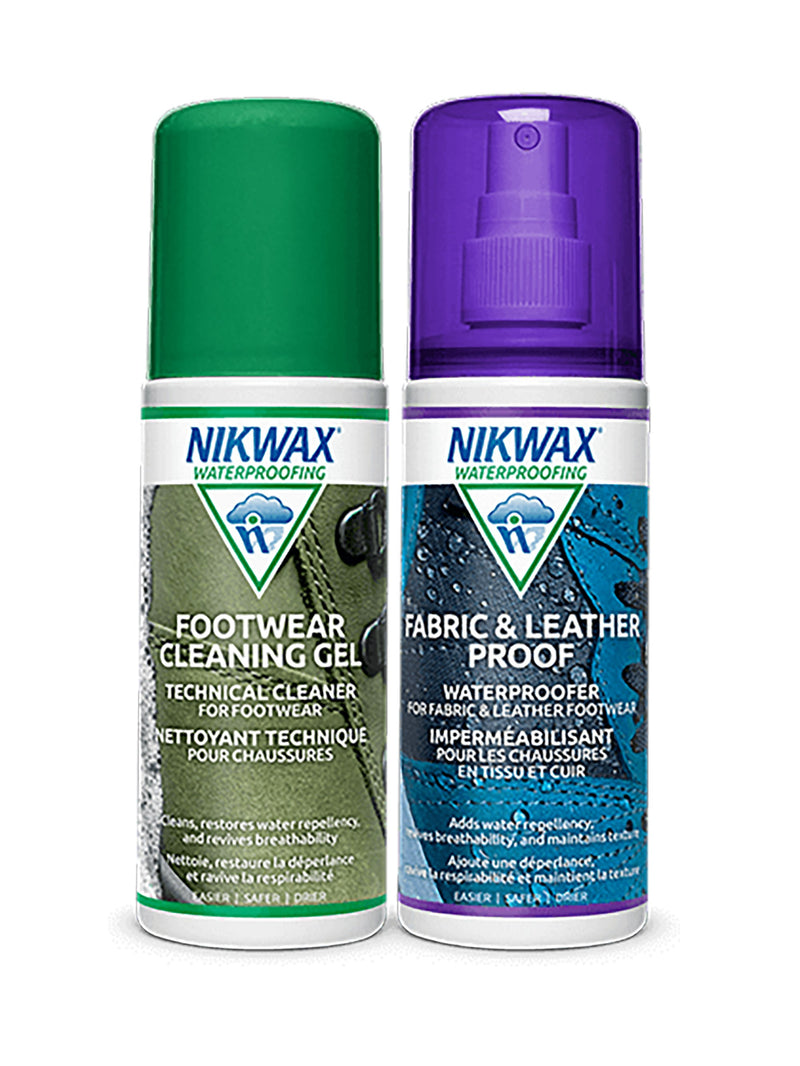 Nikwax Fabric & Leather Duo-Pack Spray – EMS