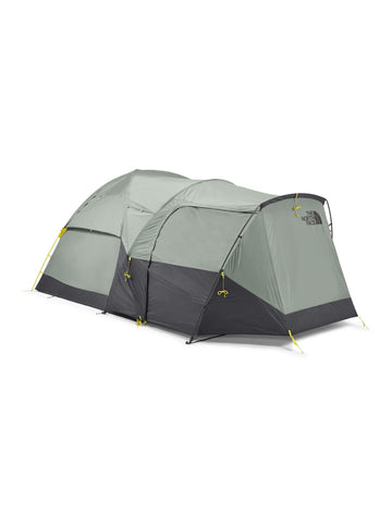 The North Face Wawona 6 Tent: Agave Green/Asphalt Grey
