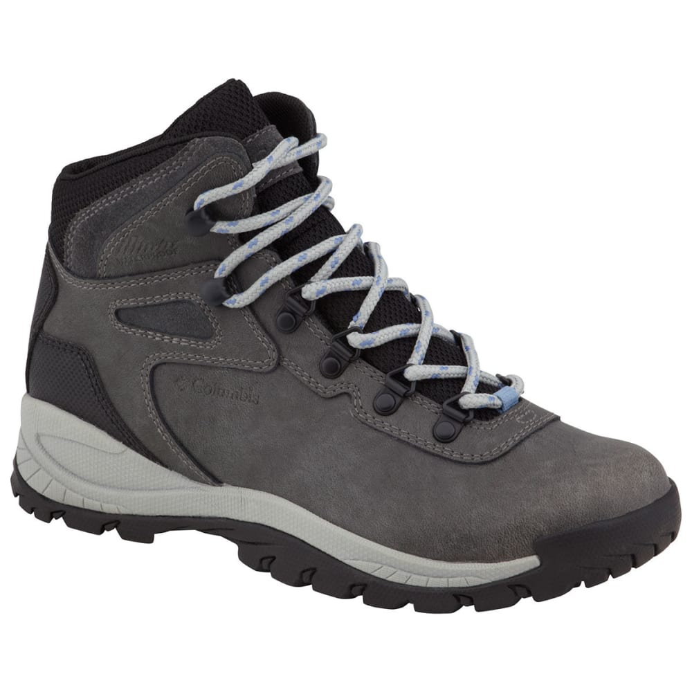 Columbia Women&#039;s Newton Ridge Plus Hiking Boots, Quarry/cool Wave - Size 7.5