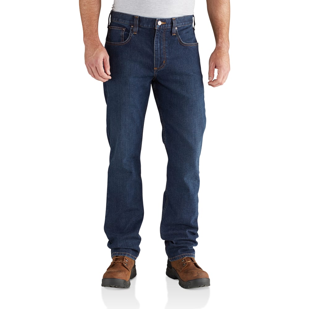 Carhartt Men&#039;s Rugged Flex Relaxed-Fit Straight-Leg Jeans