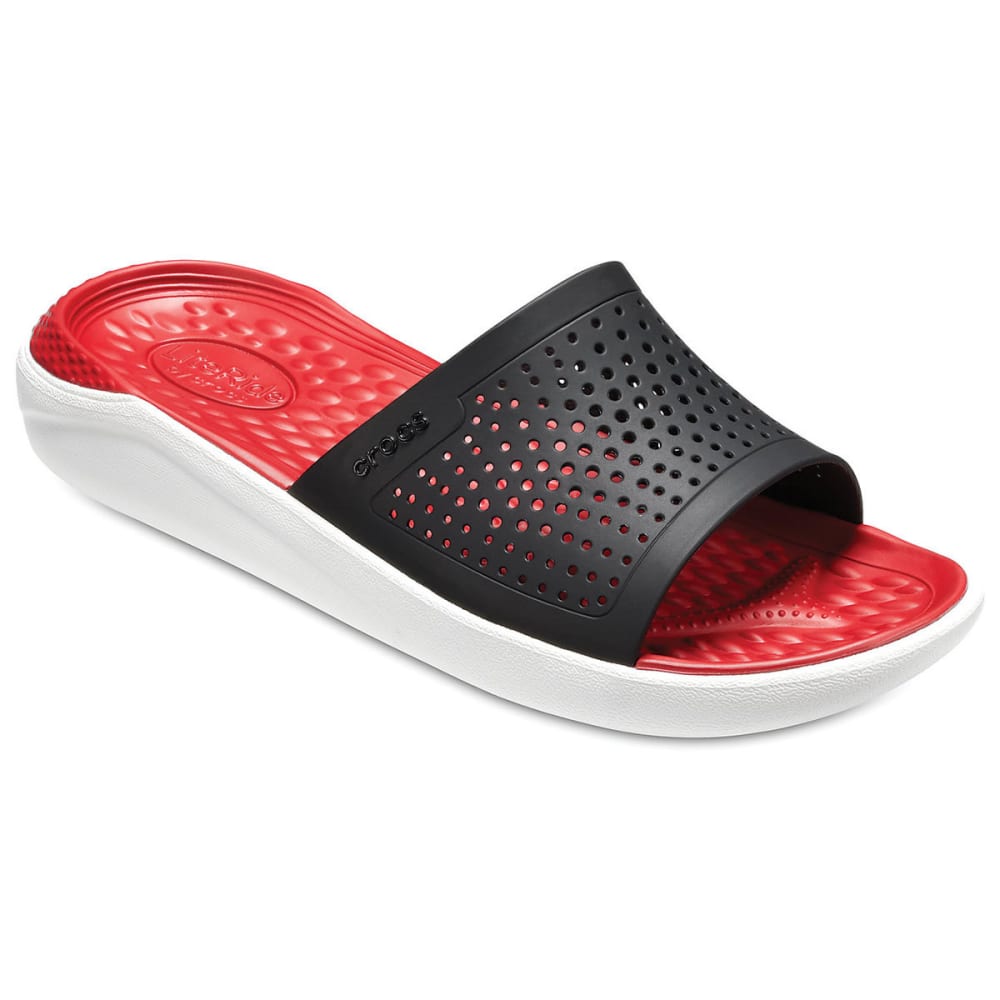 Crocs Unisex Literide Slide Sandals - White - Size 13