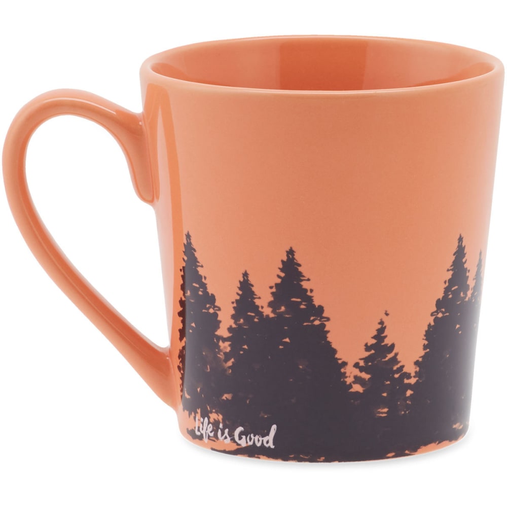 Life Is Good Tree Wrap Everyday Mug - Orange