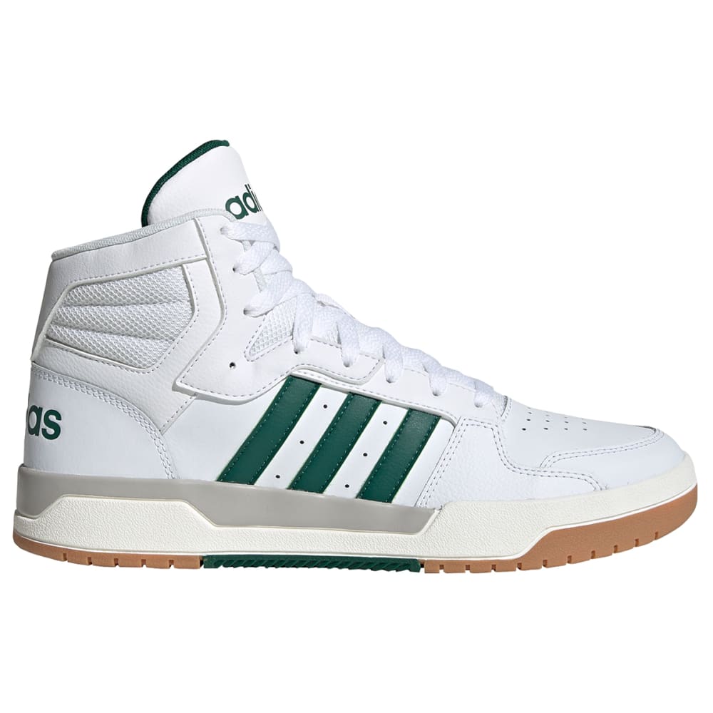 Adidas Mens Entrap Mid Top Sneakers White