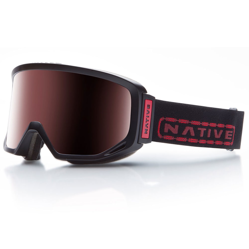 Native Eyewear Coldfront Goggles, Tartan/snowtuned React Rose - Black