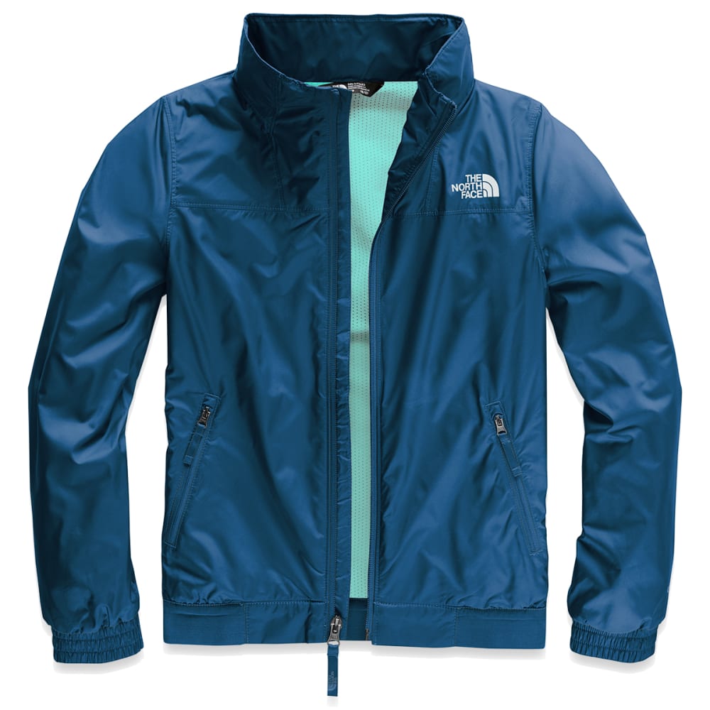 The North Face Girls Windy Crest Jacket Blue