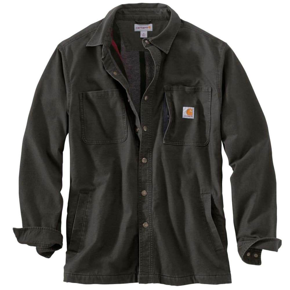 Carhartt Men's Rugged Flex Rigby Fleece-Lined Shirt Jacket