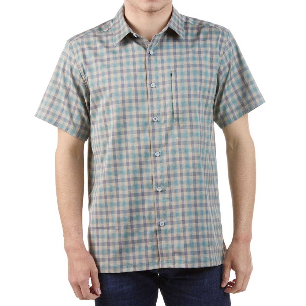 EMS Men&#039;s Journey Woven Short-Sleeve Shirt - Size S