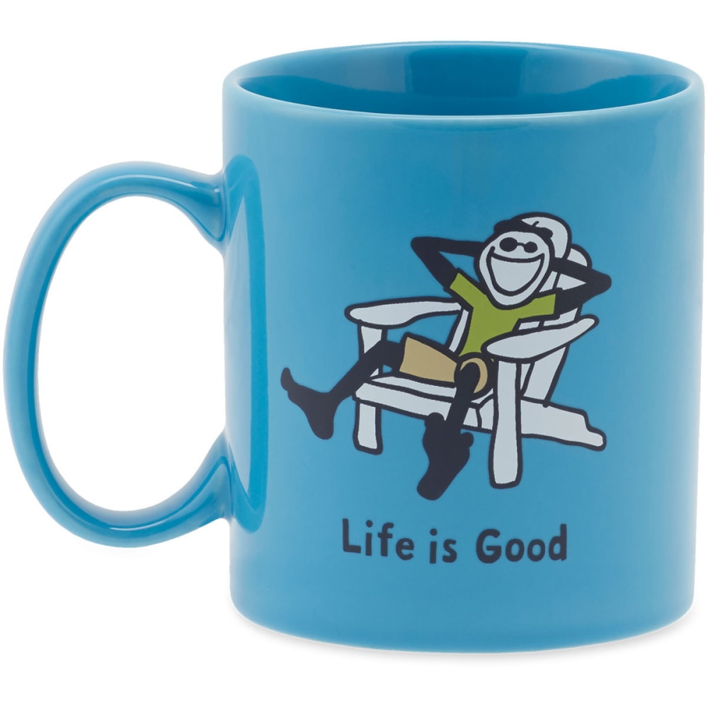 Life Is Good Adirondack Jakes Mug - Blue
