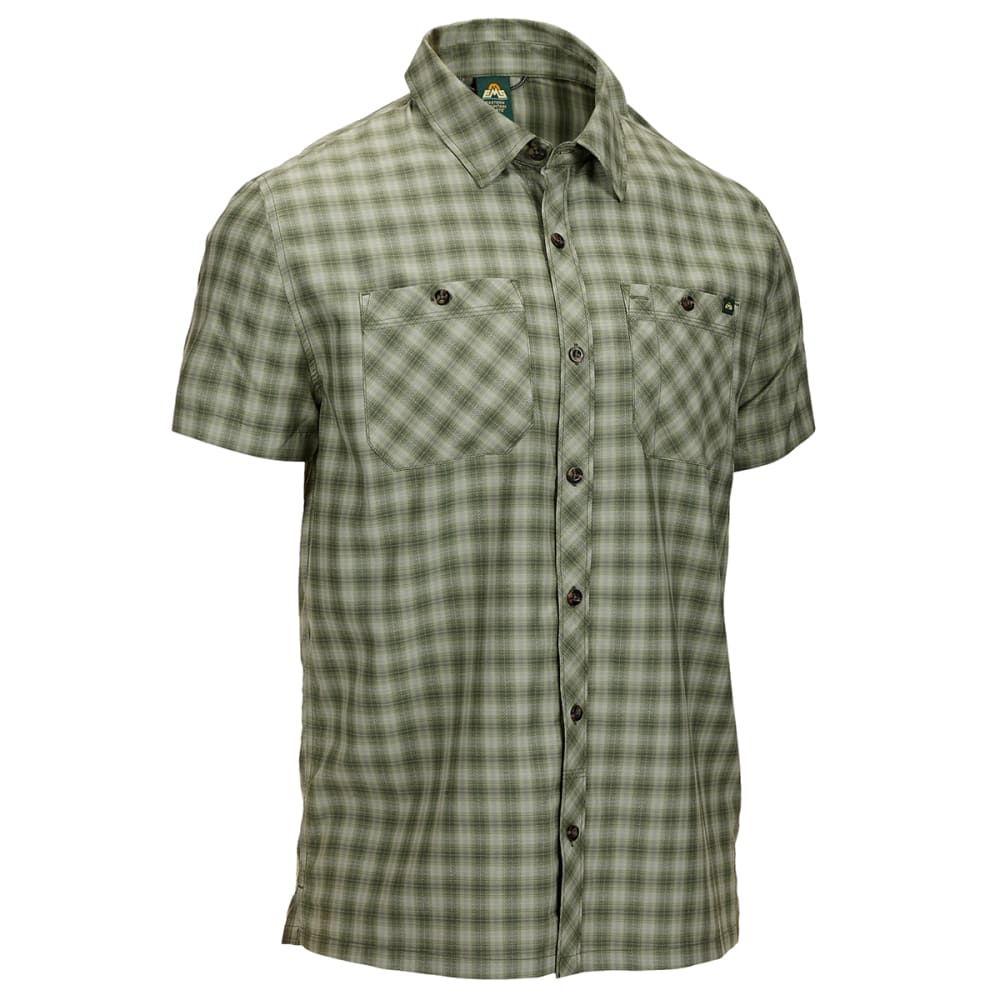 EMS Men's Forrester Short-Sleeve Button-Down Shirt - Size L