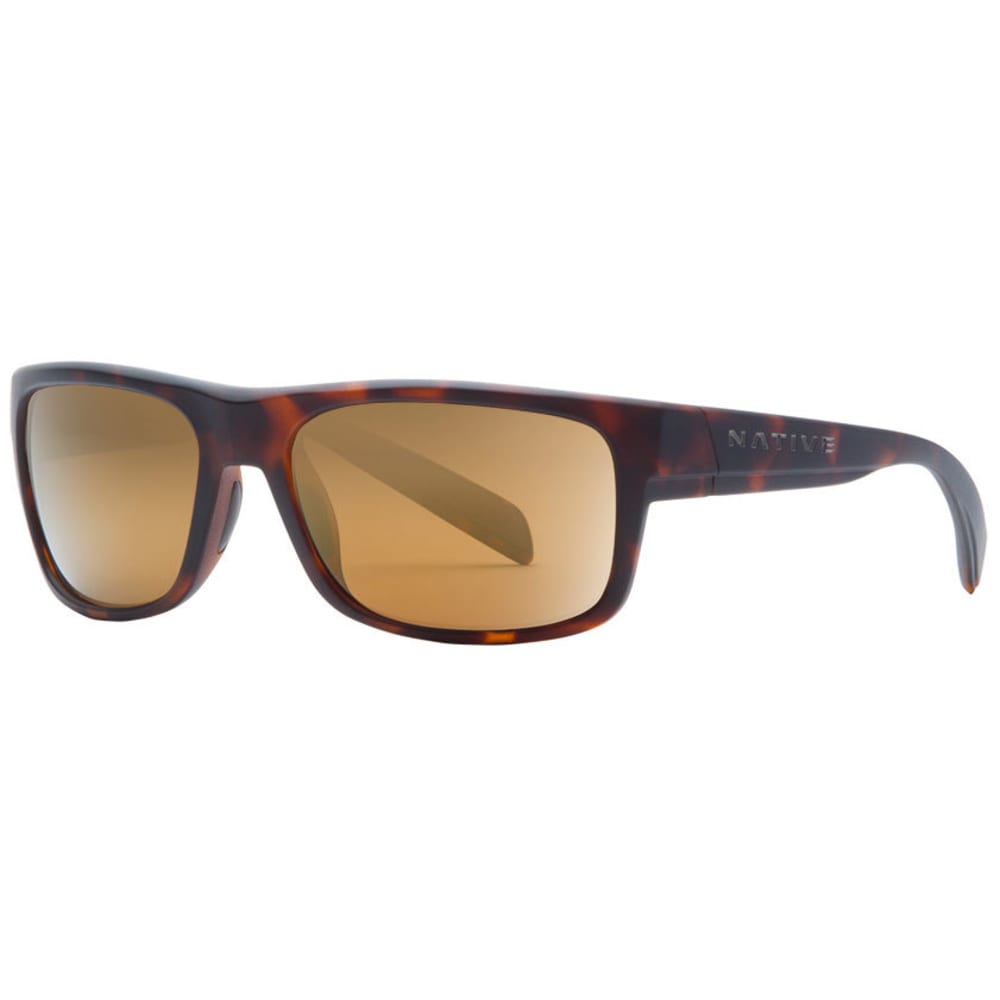 Native Eyewear Ashdown Sunglasses, Matte Tortoise/bronze Reflex - Blue