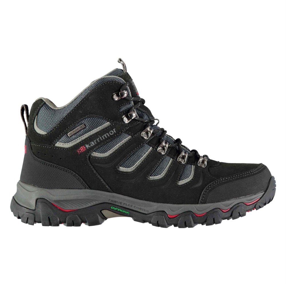 Karrimor Men's Mount Mid Waterproof Hiking Boots - Black