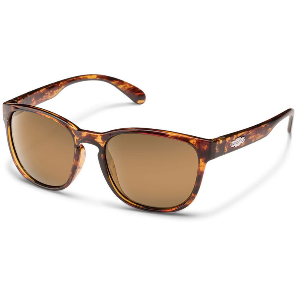 Suncloud Unisex Loveseat Polarized Sunglasses - Brown