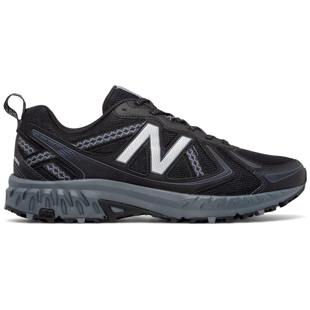 New Balance Men&#039;s 410V5 Trail Running Shoes, Black/thunder, Wide