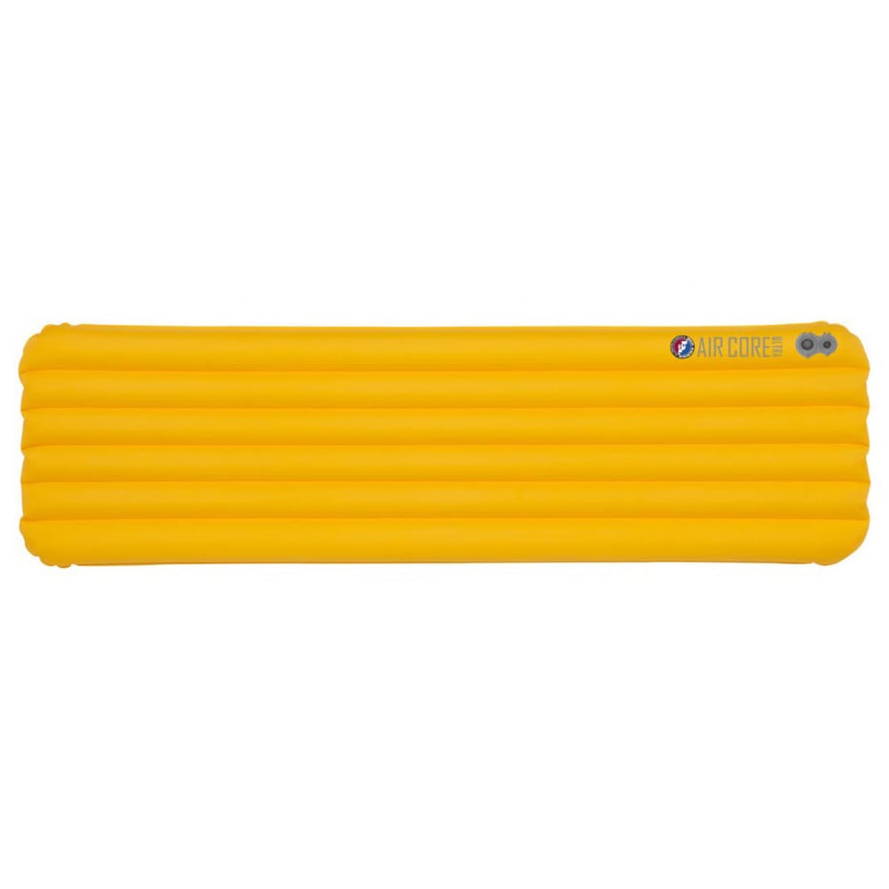 Big Agnes Air Core Ultra Sleeping Pad, Regular - Yellow