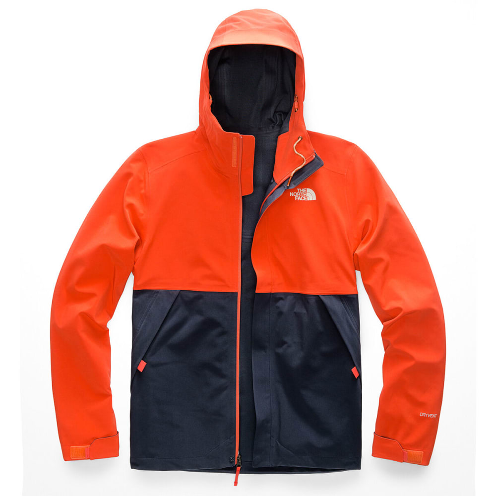 The North Face Mens Apex Flex Dryvent Jacket Orange