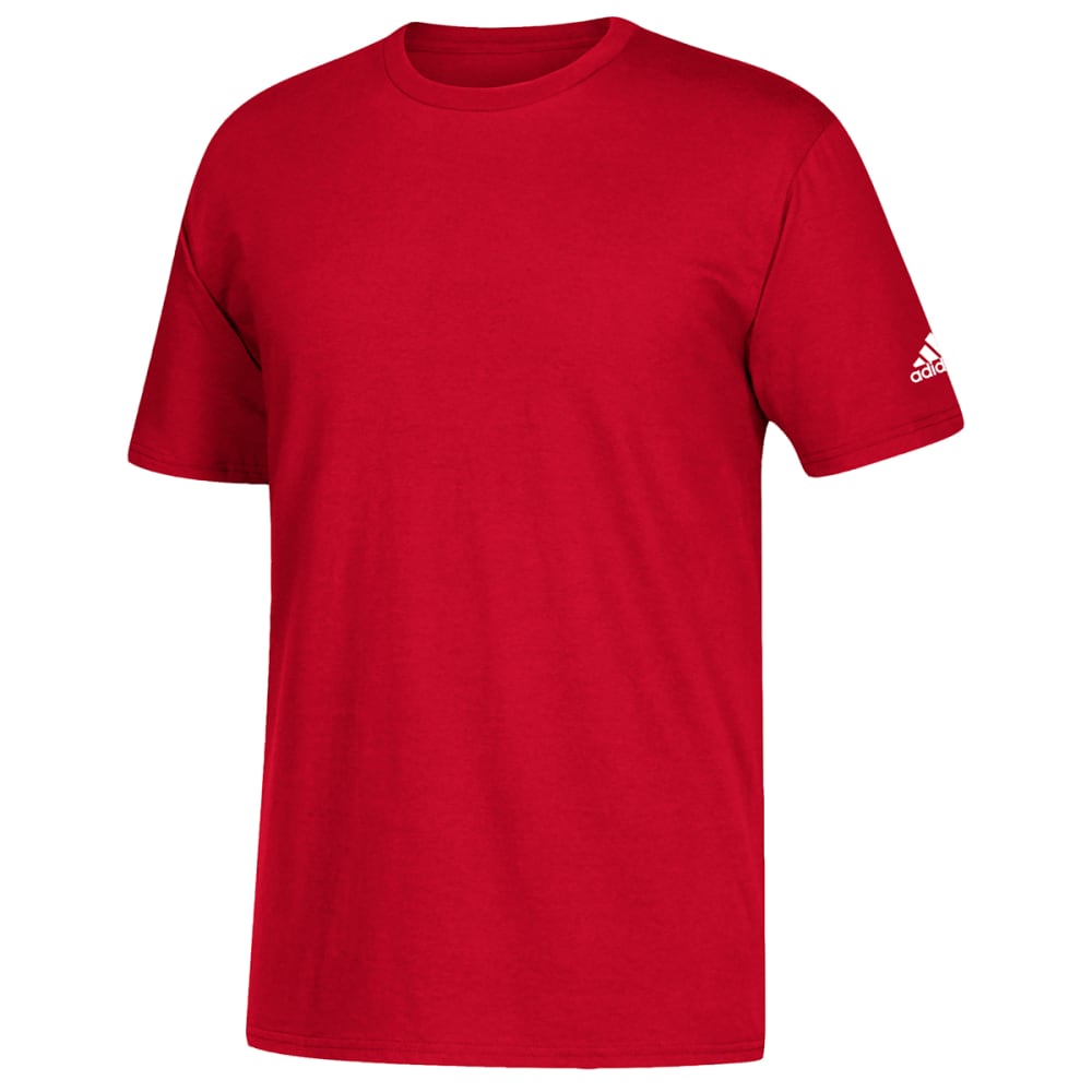 Adidas Mens Go To Short Sleeve Tee Red