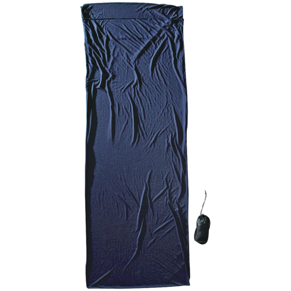 Cocoon Travelsheet Silk, Ultramarine - Blue