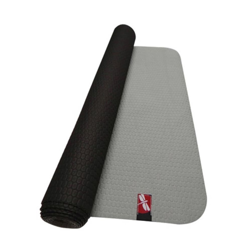 Tpe Hot Yoga 68-inch Mat Towel In Gray/black - Black
