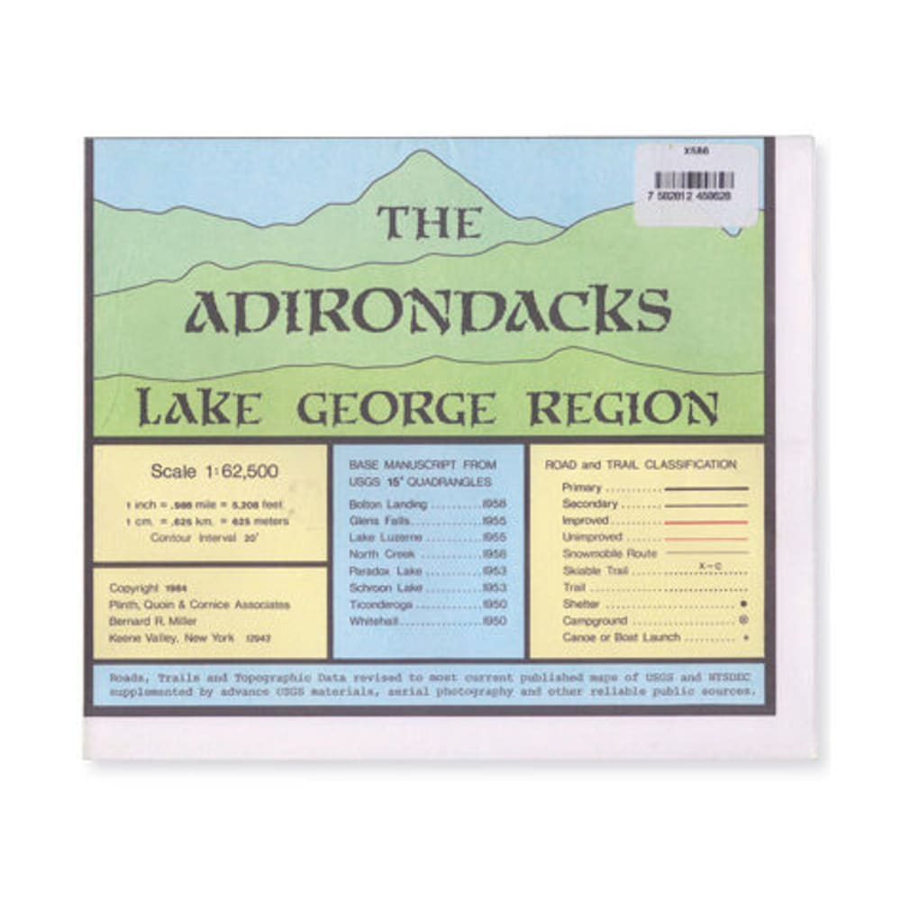 Adk Lake George Region Map