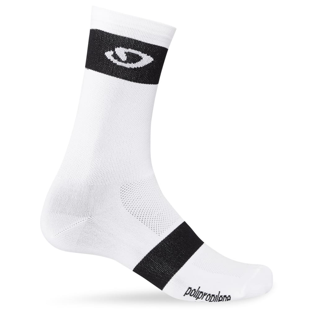 Giro Comp Racer High Rise Socks - White