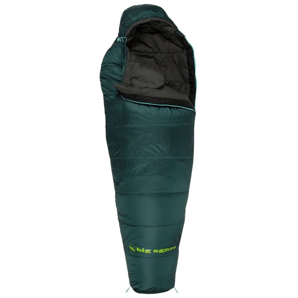 Big Agnes Benchmark 0 Sleeping Bag, Long - Green