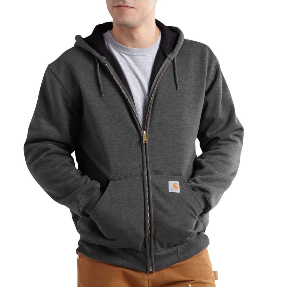 Carhartt Men&#039;s Rain Defender Rutland Hooded Zip-Front Sweatshirt
