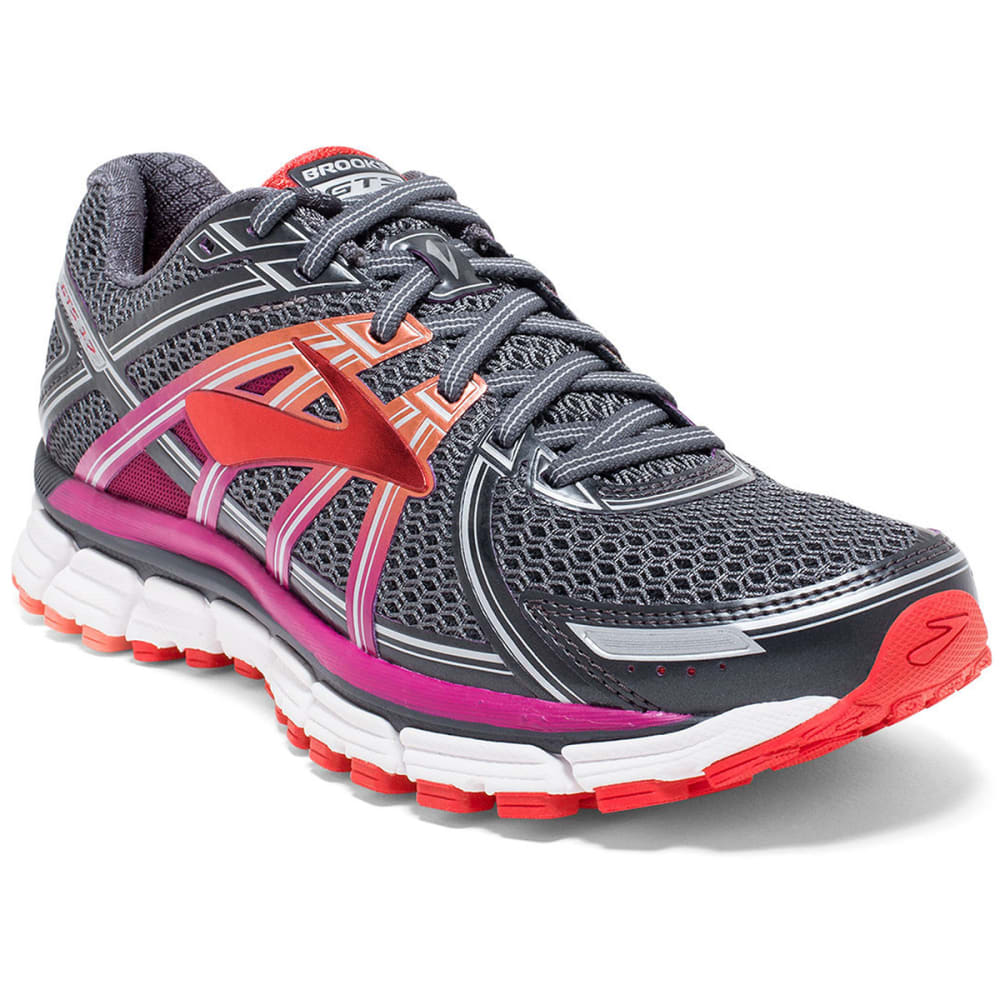 BROOKS Women’s Adrenaline GTS 17 Running Shoes, Wide, Anthracite ...