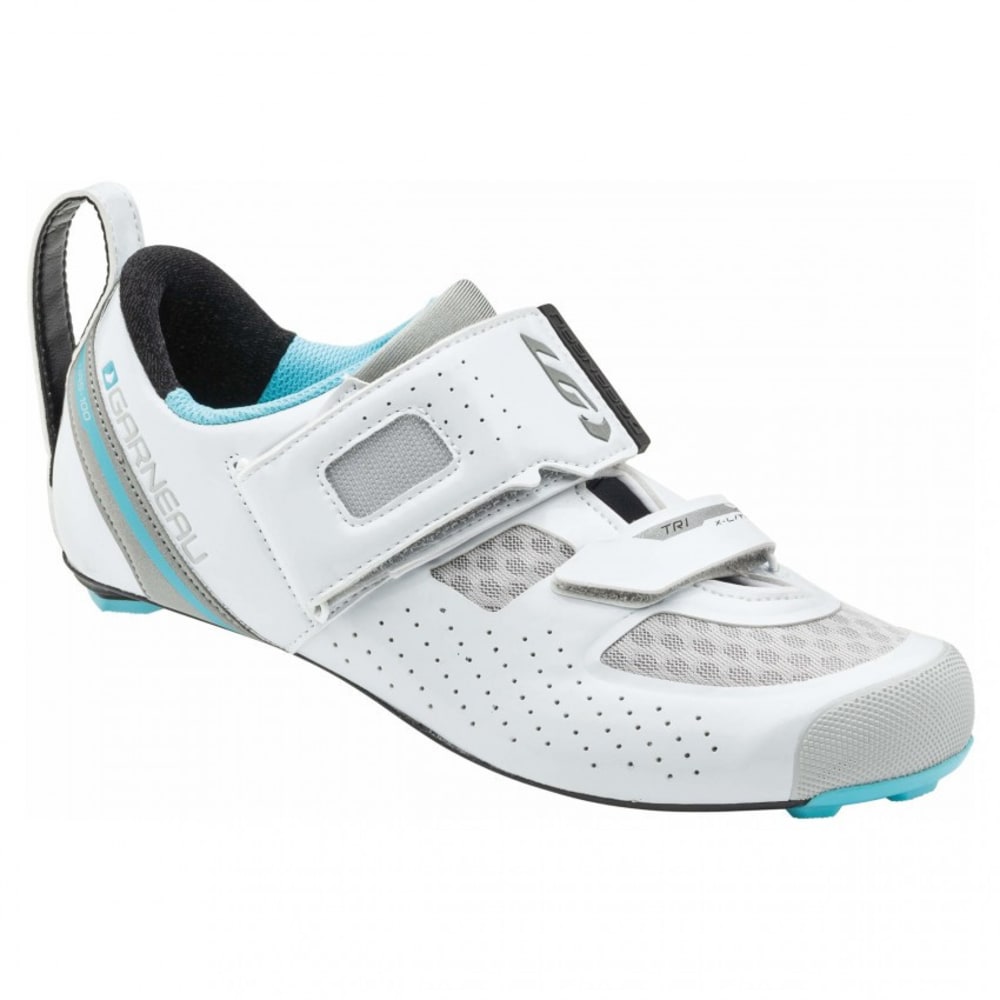 Louis Garneau Women&#039;s Tri X-Lite Ii Triathlon Shoes, Whiteblue Fish - Size 36