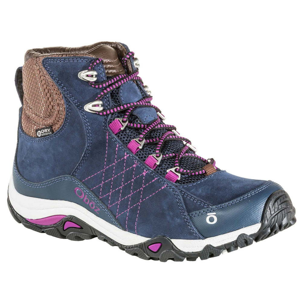 OBOZ Women’s Sapphire Mid Waterproof Hiking Boots - Eastern Mountain Sports