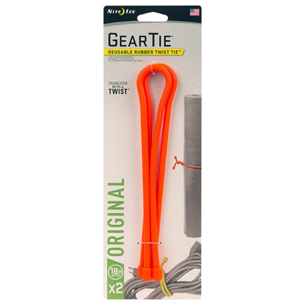 Nite Ize GT64-31-R6 Gear Tie 64-Inch Bright Orange
