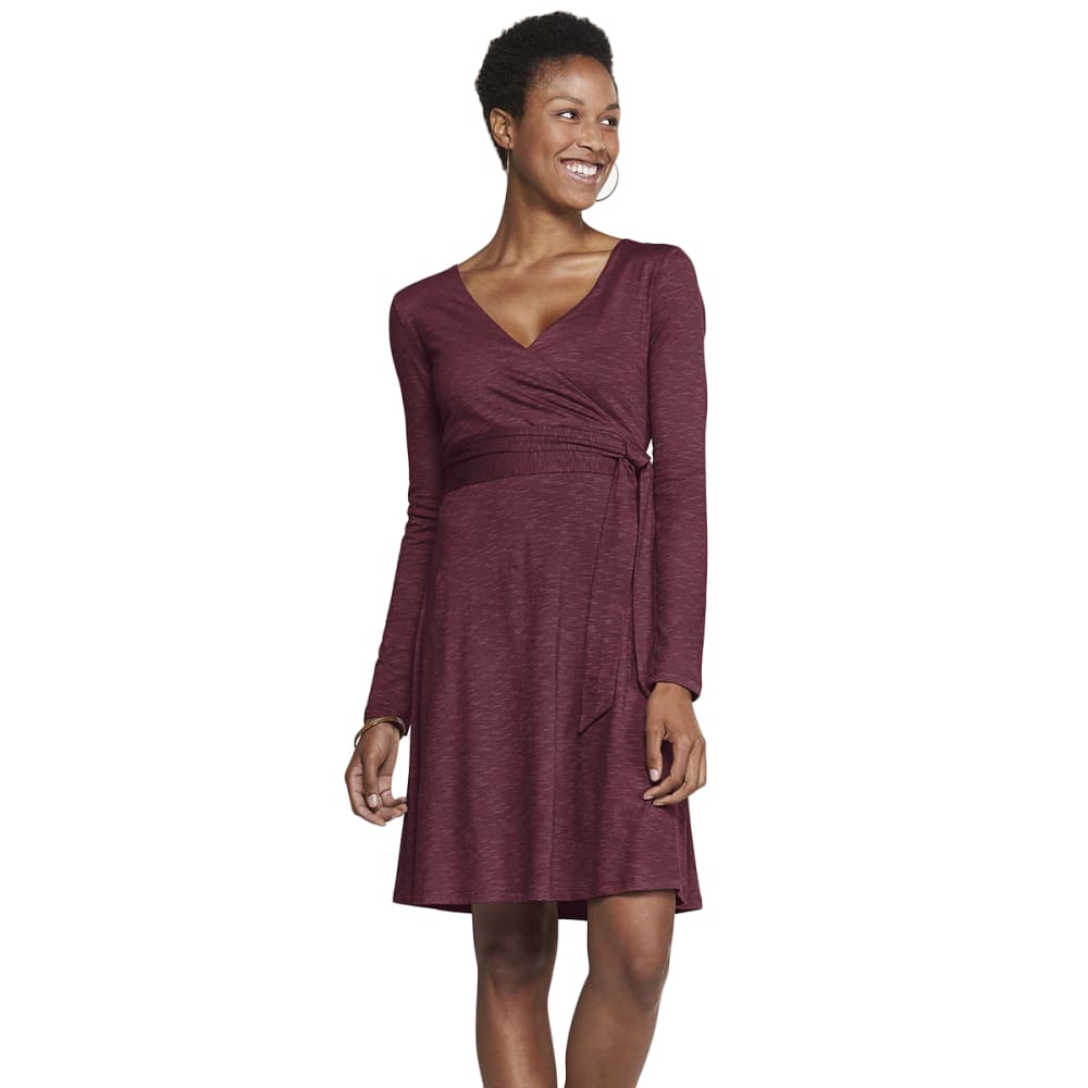 Toad &amp; Co. Women&#039;s Cue Wrap Long-Sleeve Dress - Size S