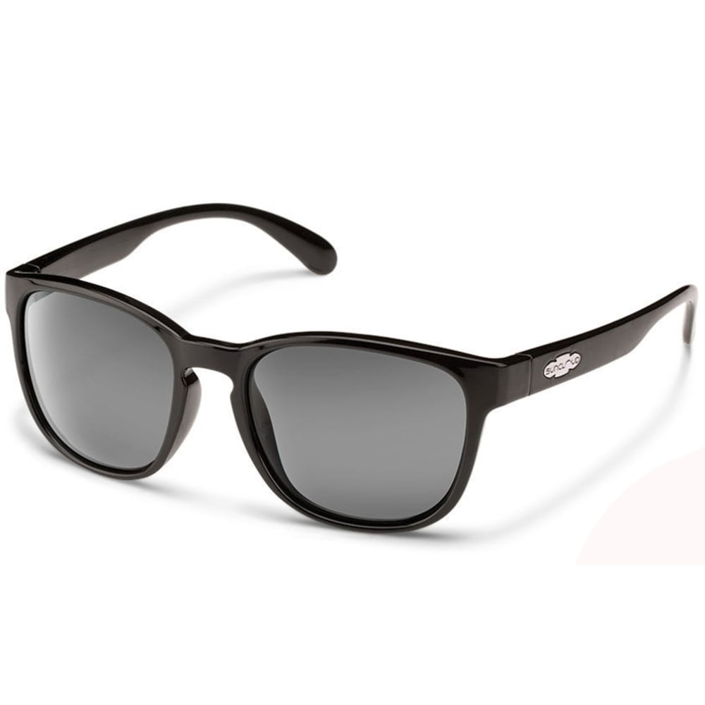 Suncloud Unisex Loveseat Polarized Sunglasses - Black