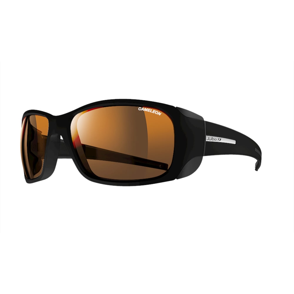 Julbo Monterosa Sunglasses With Camel, Matt Black/black - Black