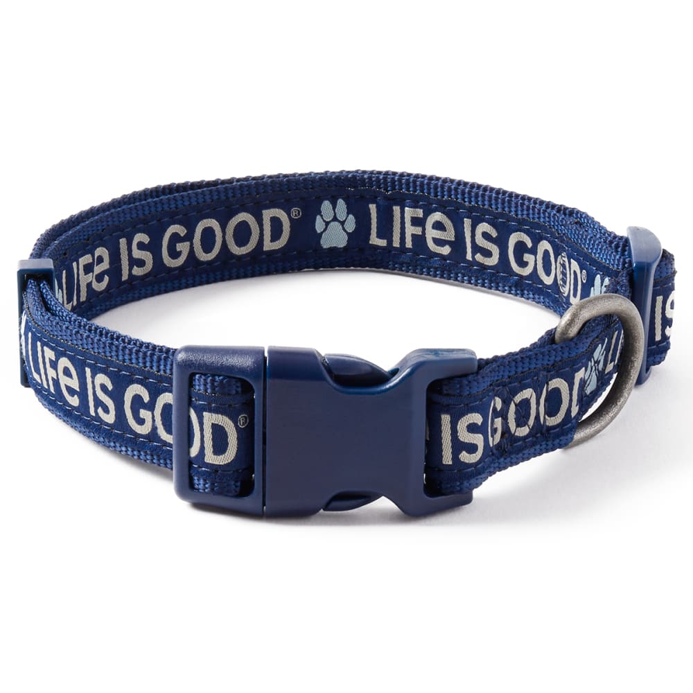 Life Is Good Paw Dog Collar