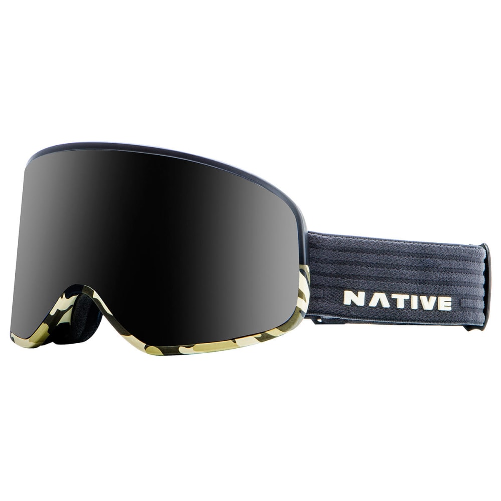 Native Eyewear Tenmile Goggles, Black Camo/dark Gray - Black