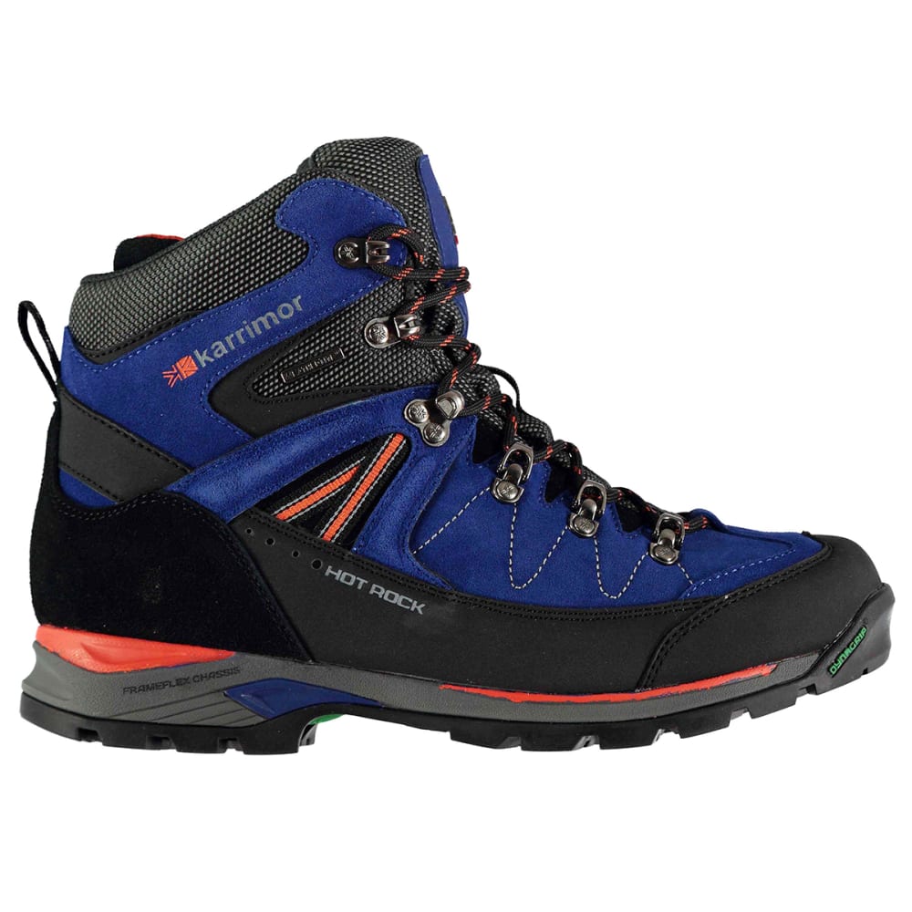 Karrimor Men's Hot Rock Waterproof Mid Hiking Boots - Blue