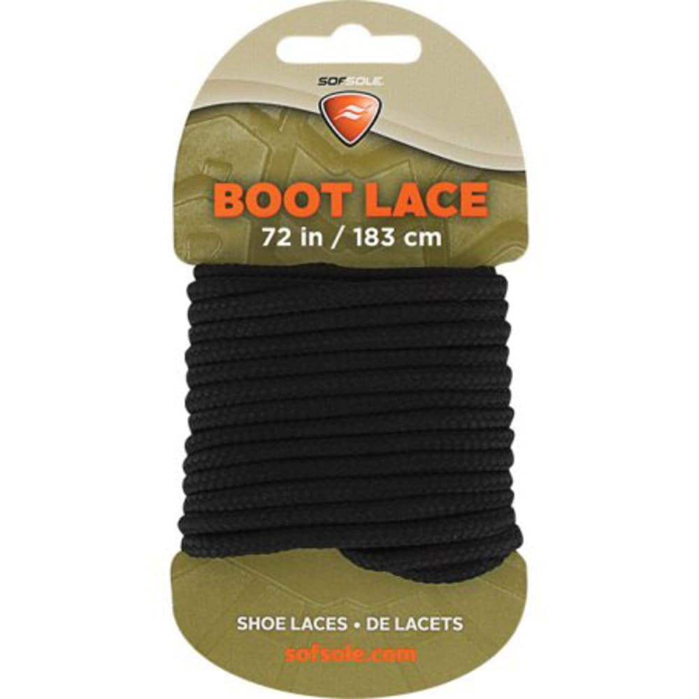 Sof Sole 72 In. Boot Laces - Black