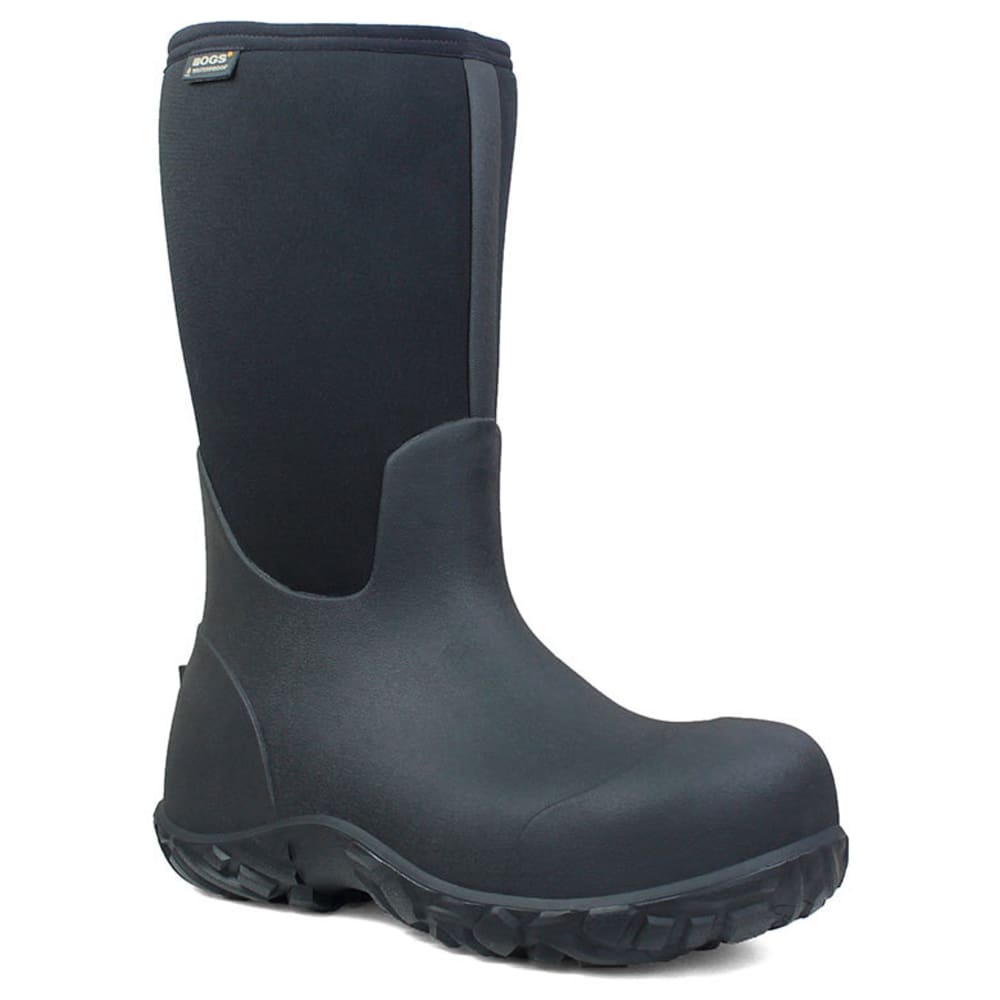 Bogs Men&#039;s 13 In. Workman Waterproof Composite Toe Work Boots, Black