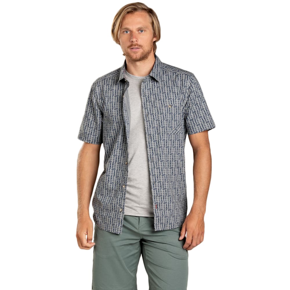 Toad &amp; Co. Men&#039;s Short-Sleeve Fletch Print Shirt - Size XL