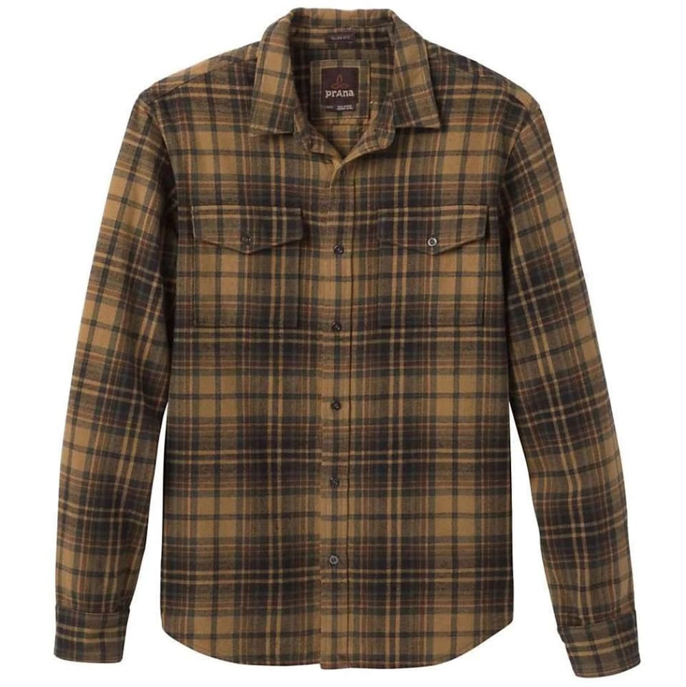 Prana Men&#039;s Plano Flannel Shirt - Size L