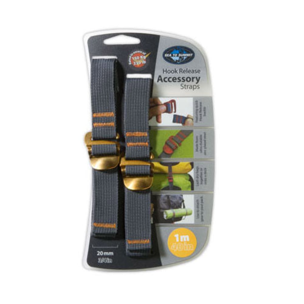 Sea To Summit 20 Mm Accessory Straps With Hook 1 M