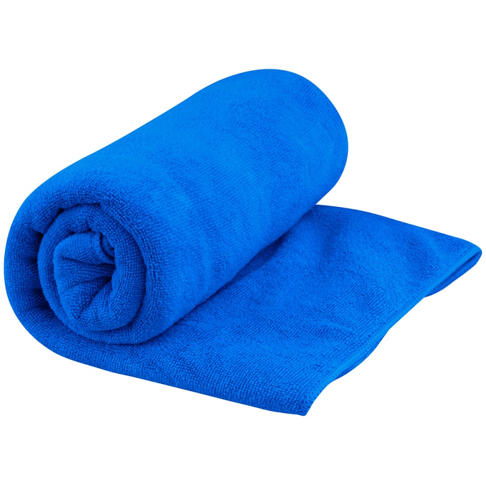 Absorbent and quick drying, the Tek Towel is ideal for travel and all outdoor activities like traveling, camping, boating, taking to the gym, pool or beach or drying the dogs off after a swim. Large measures 48 x 24 inches. Unique micro-fiber fabric has a plush terrycloth feel. Terrycloth texture creates greater surface area for greater moisture absorbency. Faster drying than cotton towels. Machine washable. Comes in a handy mesh/nylon zippered pouch
