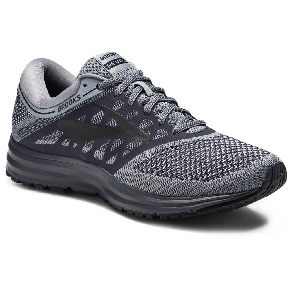BROOKS Men's Revel Running Shoes, Grey - Eastern Mountain Sports