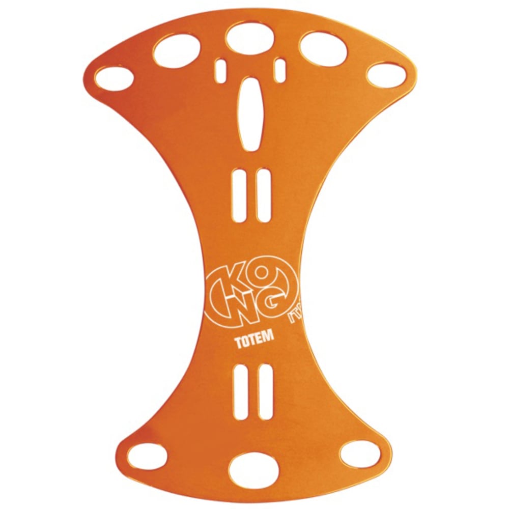 Kong Totem Friction Plate - Orange